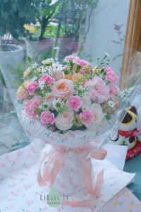 bo hong kem tron mix garden