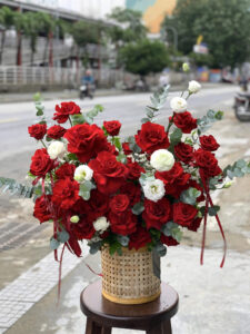 gio hoa hong tone do