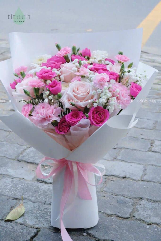 bo hoa mix hong sophia bo hoa mix hong sophia